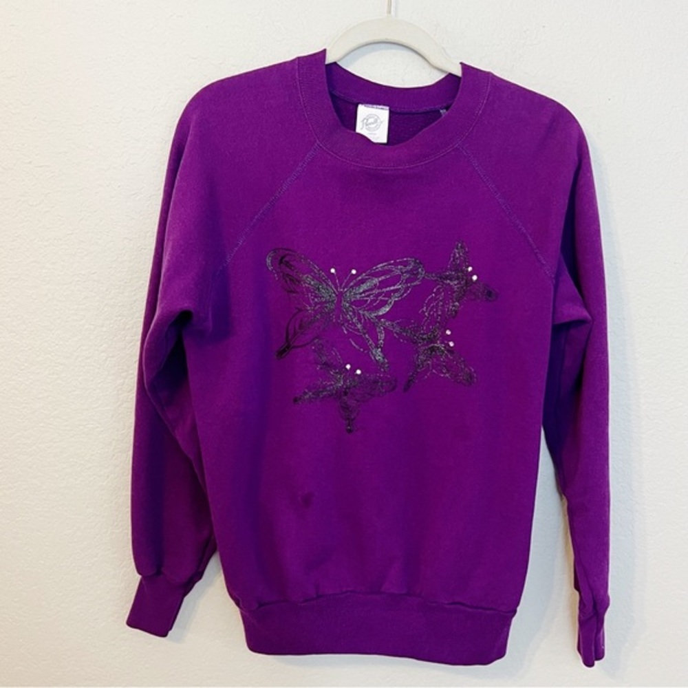 Vintage Butterfly Fairycore Crewneck Sweatshirt